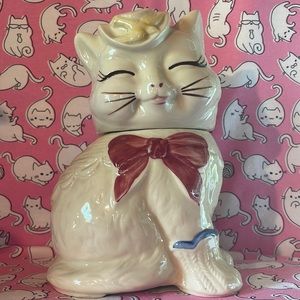 Vintage Shawnee Pottery Company Puss ‘N Boots Ceramic Cookie Jar